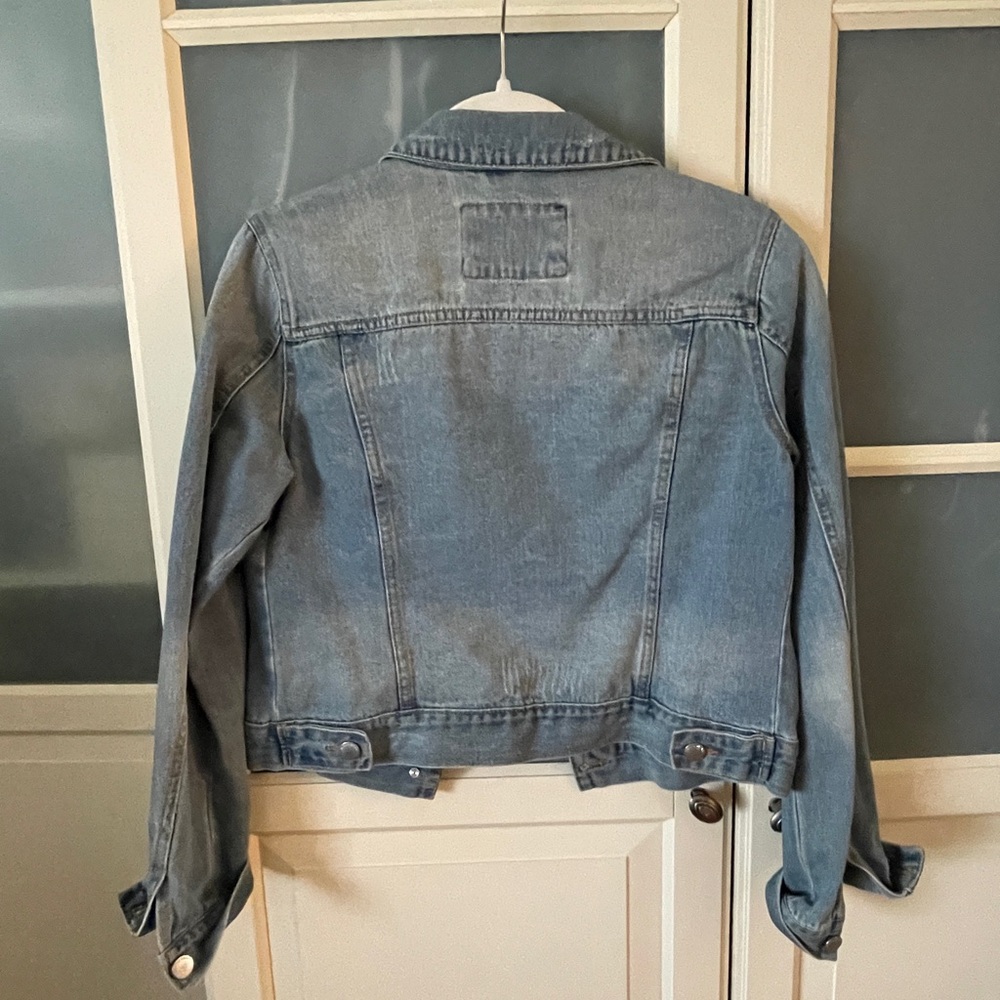 Ashley Vintage Charm Blue Denim Jacket - Picture 3 of 3